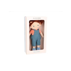Muñeca Blandita "Pequeña Sophia" Peto Azul
