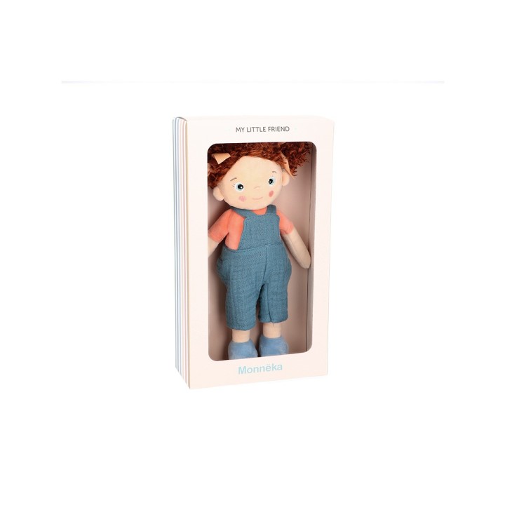 Muñeca Blandita "Pequeña Sophia" Peto Azul