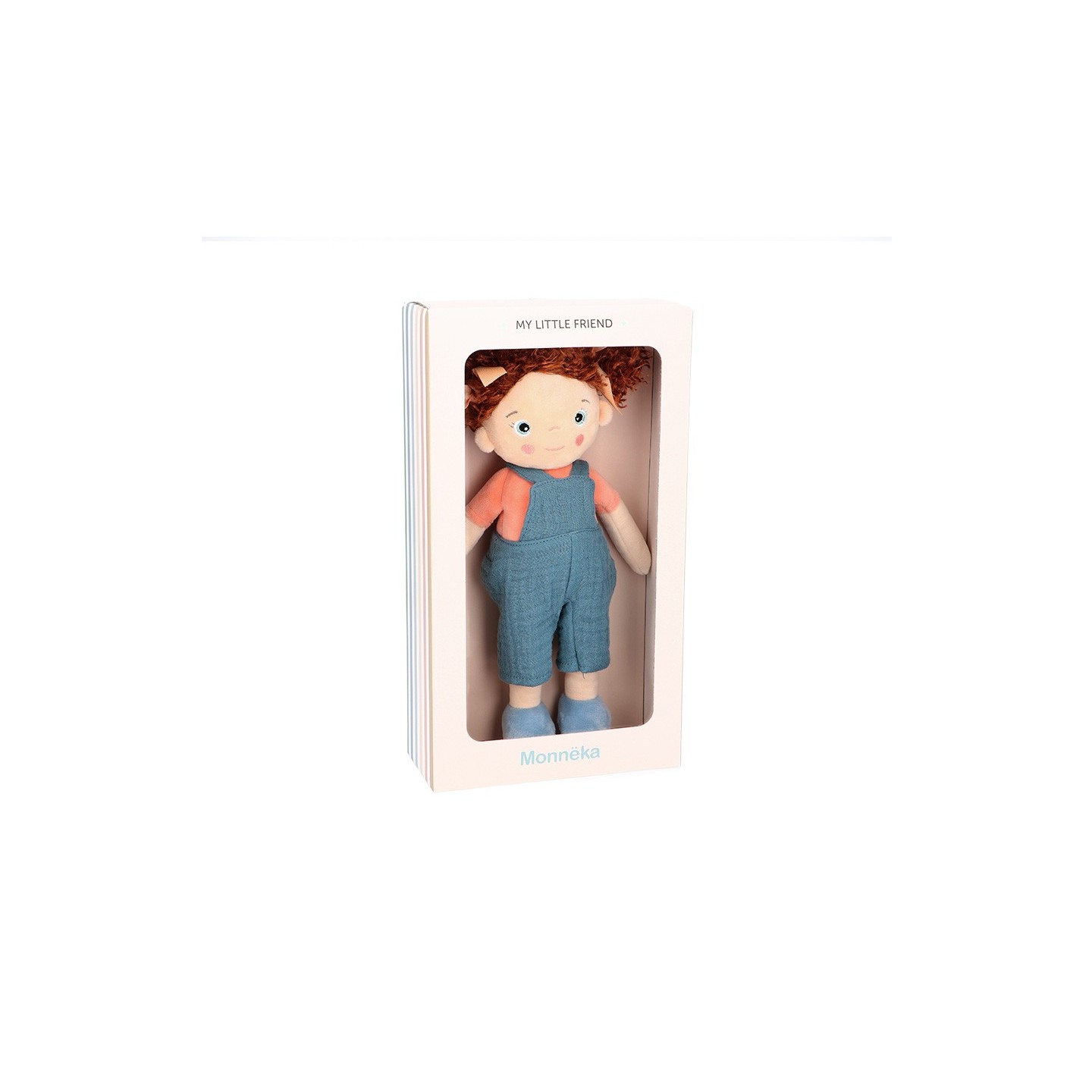 Muñeca Blandita "Pequeña Sophia" Peto Azul