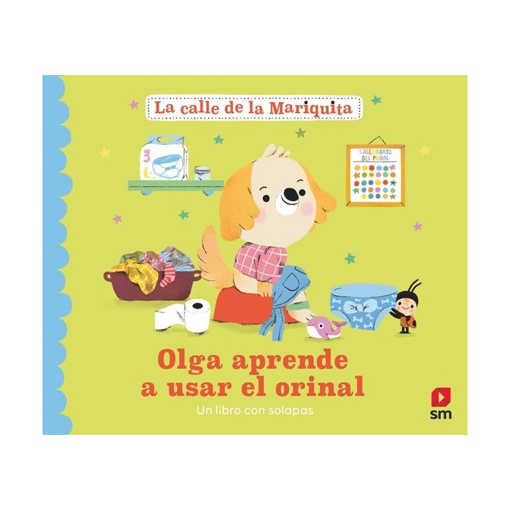 Olga aprende a usar el orinal
