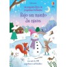 Mi pequeño libro de pegatinas brillantes - Bajo un manto de nieve