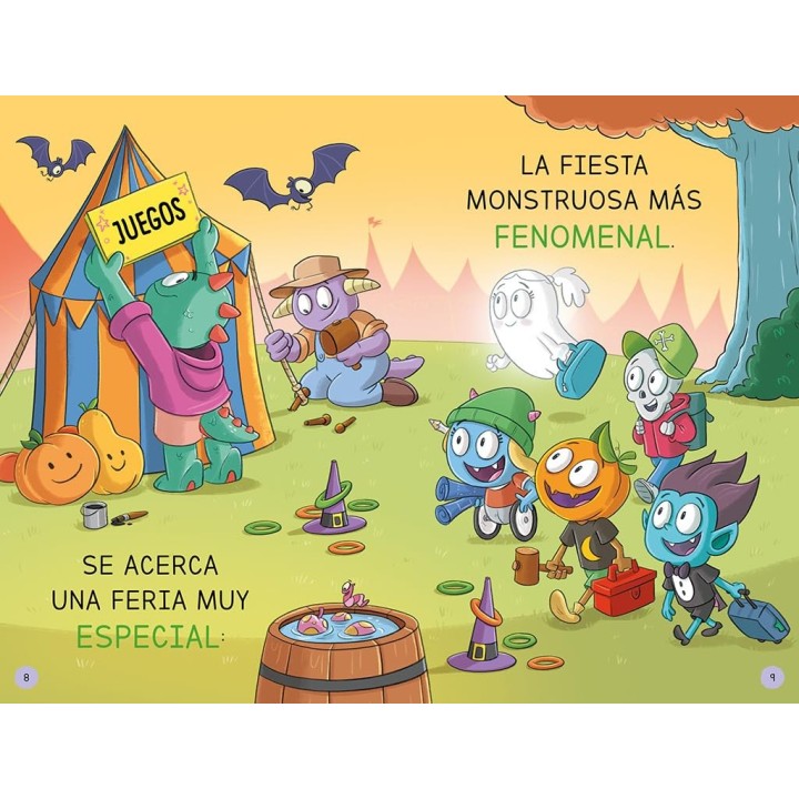 Aprender a leer en la Escuela de Monstruos 25 - Magnífico y terrorífico