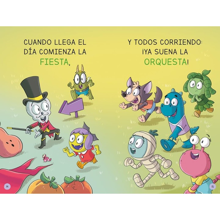 Aprender a leer en la Escuela de Monstruos 25 - Magnífico y terrorífico