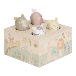 Juego Pop-Up de Madera Safari Friends