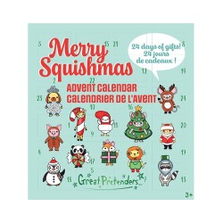 Calendario Adviento Navidad Squishy 24 Piezas
