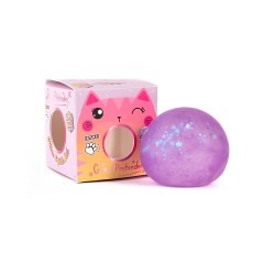 Pelota Sensorial Squishy con Purpurina Glitterally Amazing