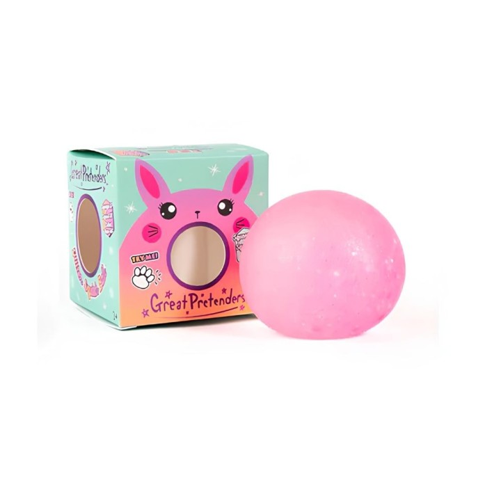 Pelota Sensorial Squishy con Purpurina Glitterally Amazing