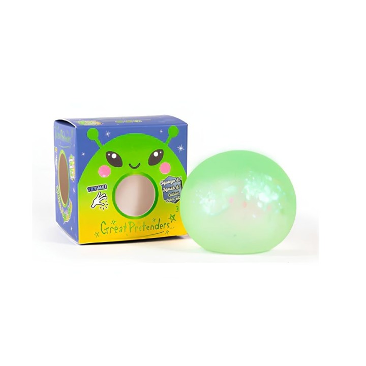 Pelota Sensorial Squishy con Purpurina Glitterally Amazing