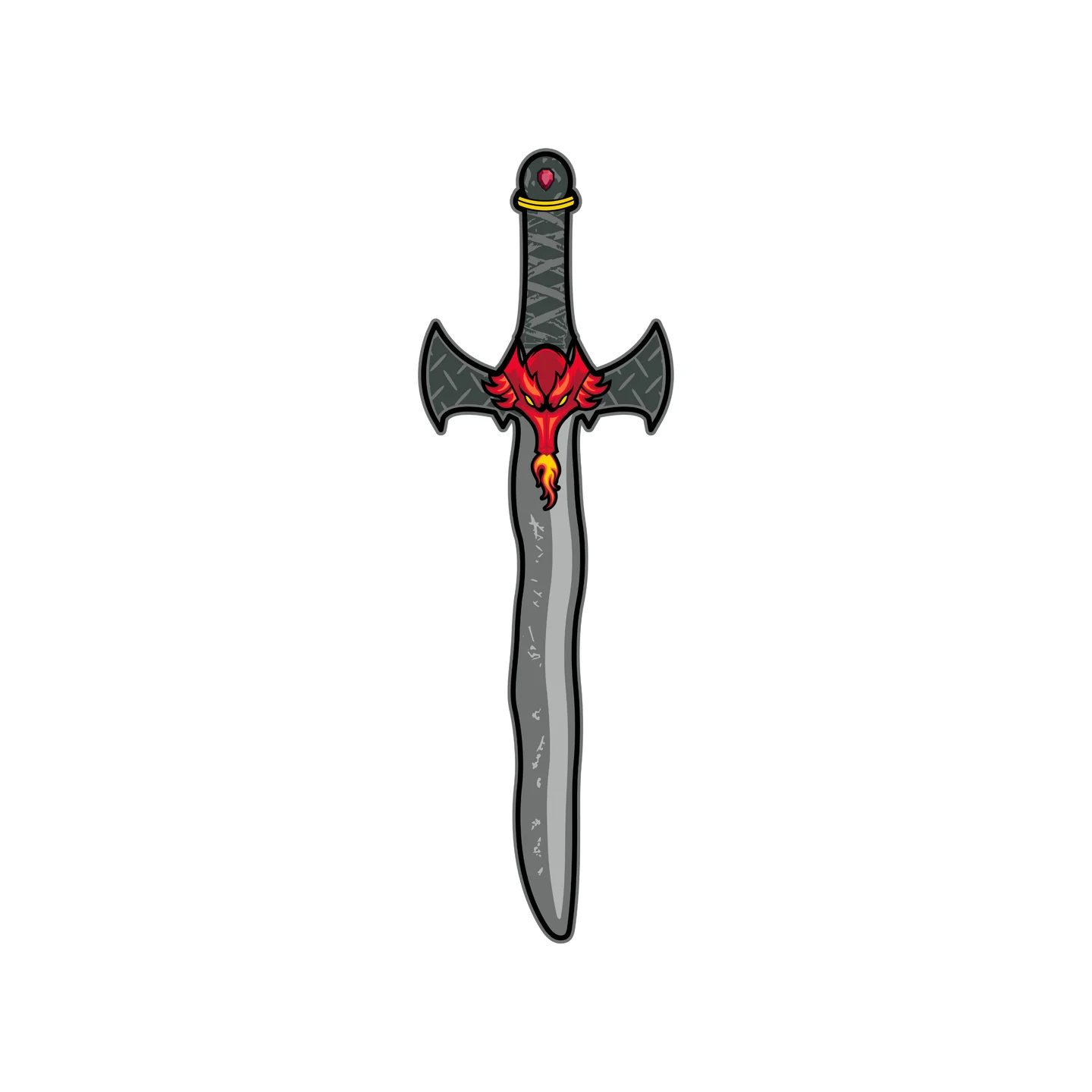 Espada Dragón Curva