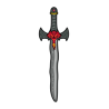 Espada Dragón Curva