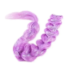Trenza de Pelo Rock Star Violeta