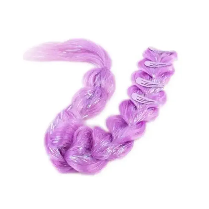 Trenza de Pelo Rock Star Violeta