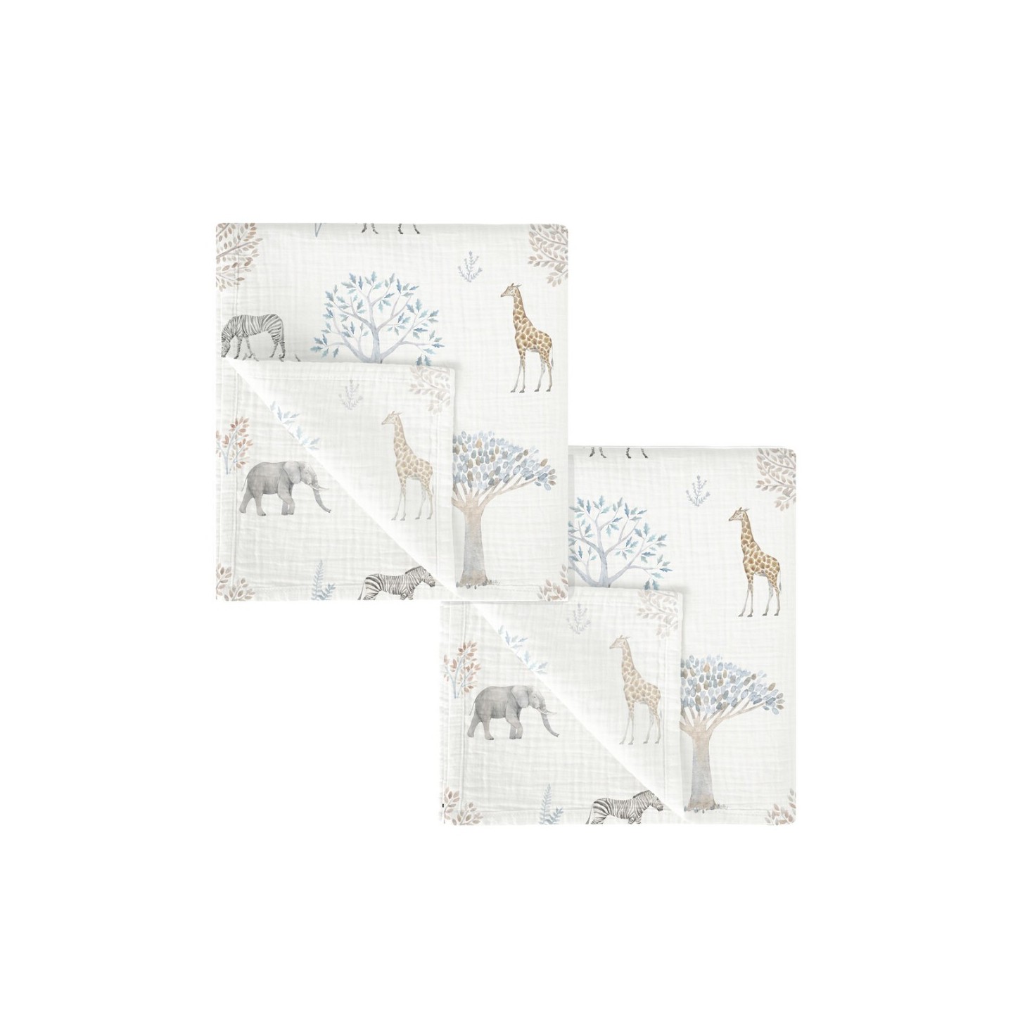 Pack 2 Gasitas Bambú Tanzania 60x60