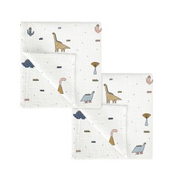 Pack 2 Gasitas Bambú Dinosaurius 60x60