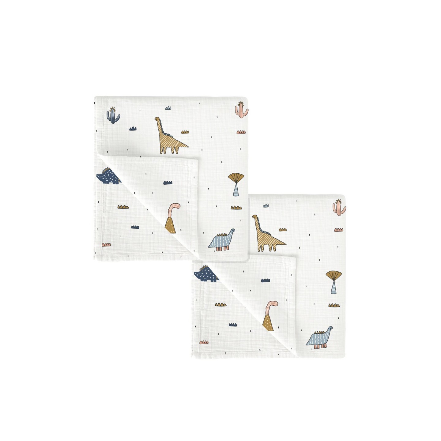 Pack 2 Gasitas Bambú Dinosaurius 60x60