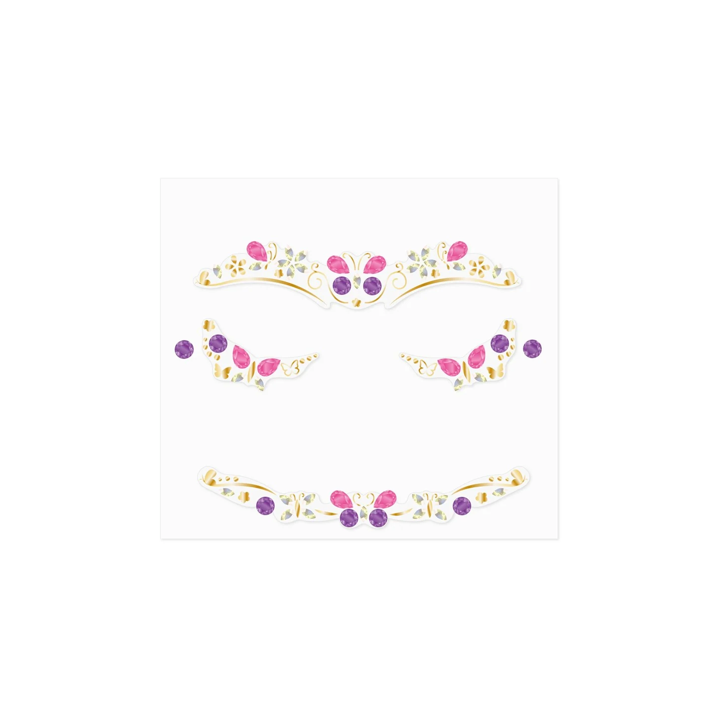 Fancy Me Arte Facial Princesa Mariposa