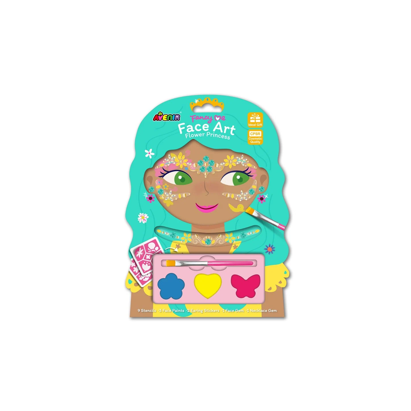 Fancy Me Arte Facial Princesa Flor