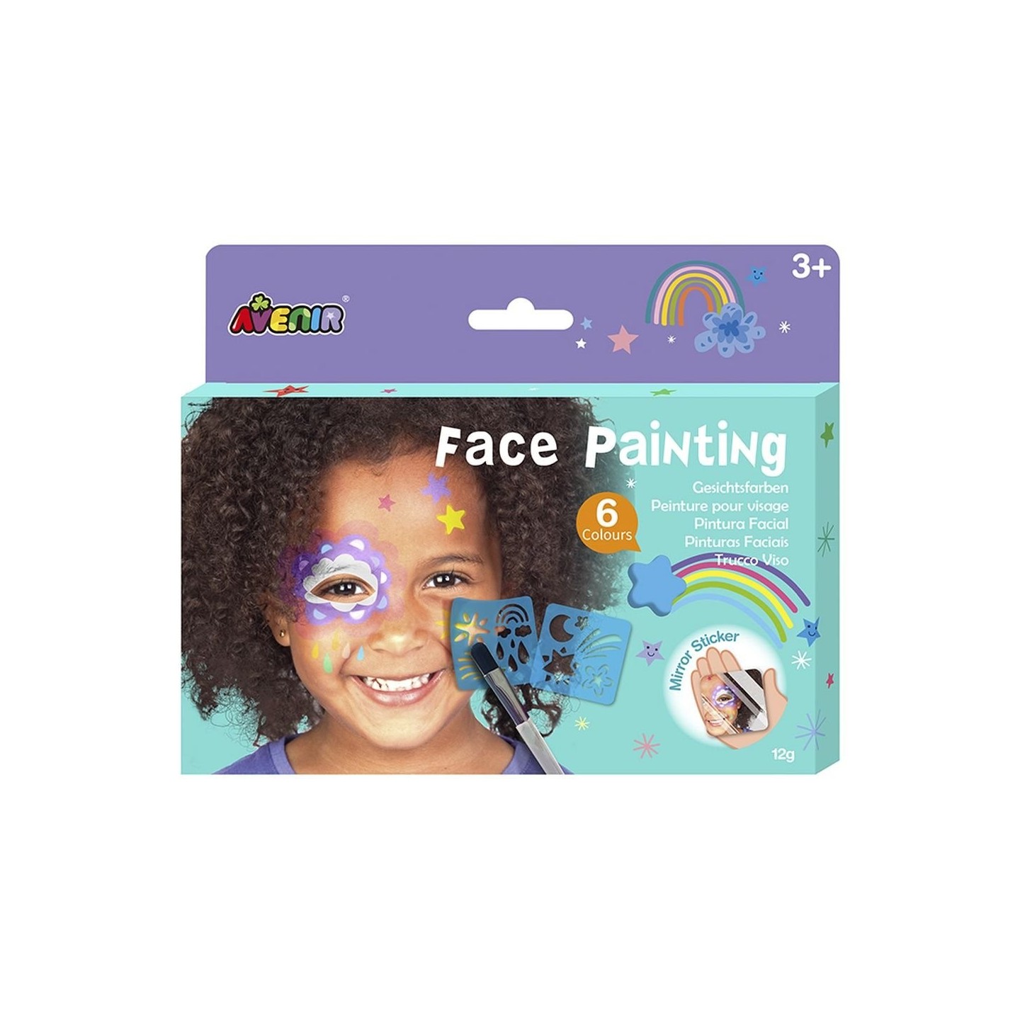 Pintura Facial Rainbow