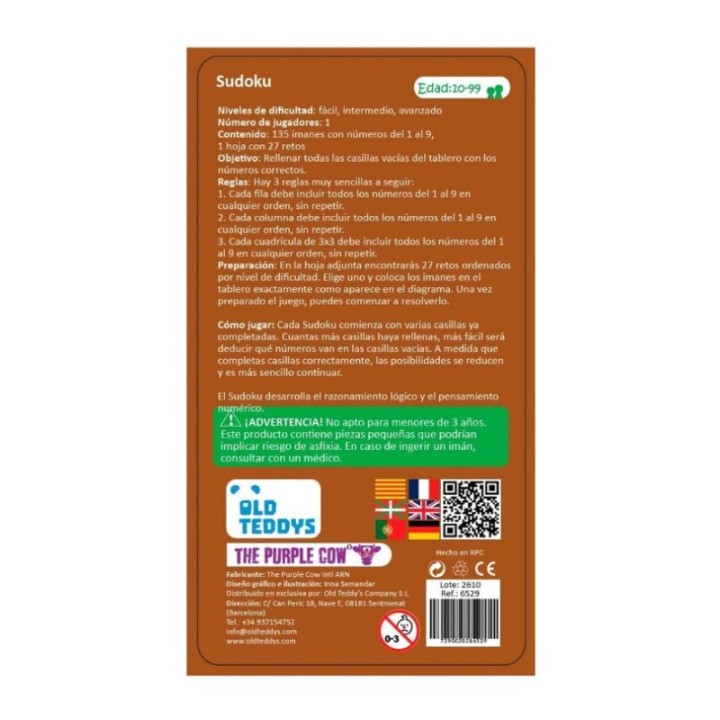 TO GO - Sudoku Magnético de viaje