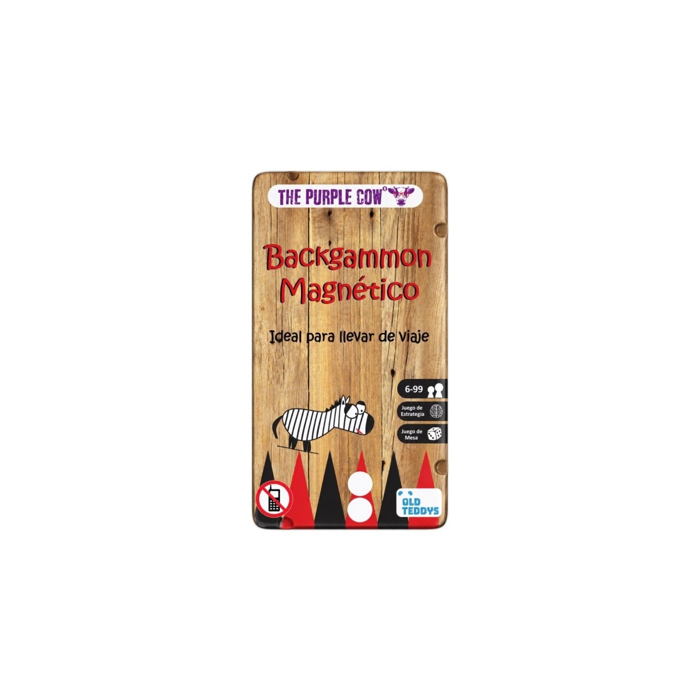 TO GO - Backgammon Magnético de Viaje