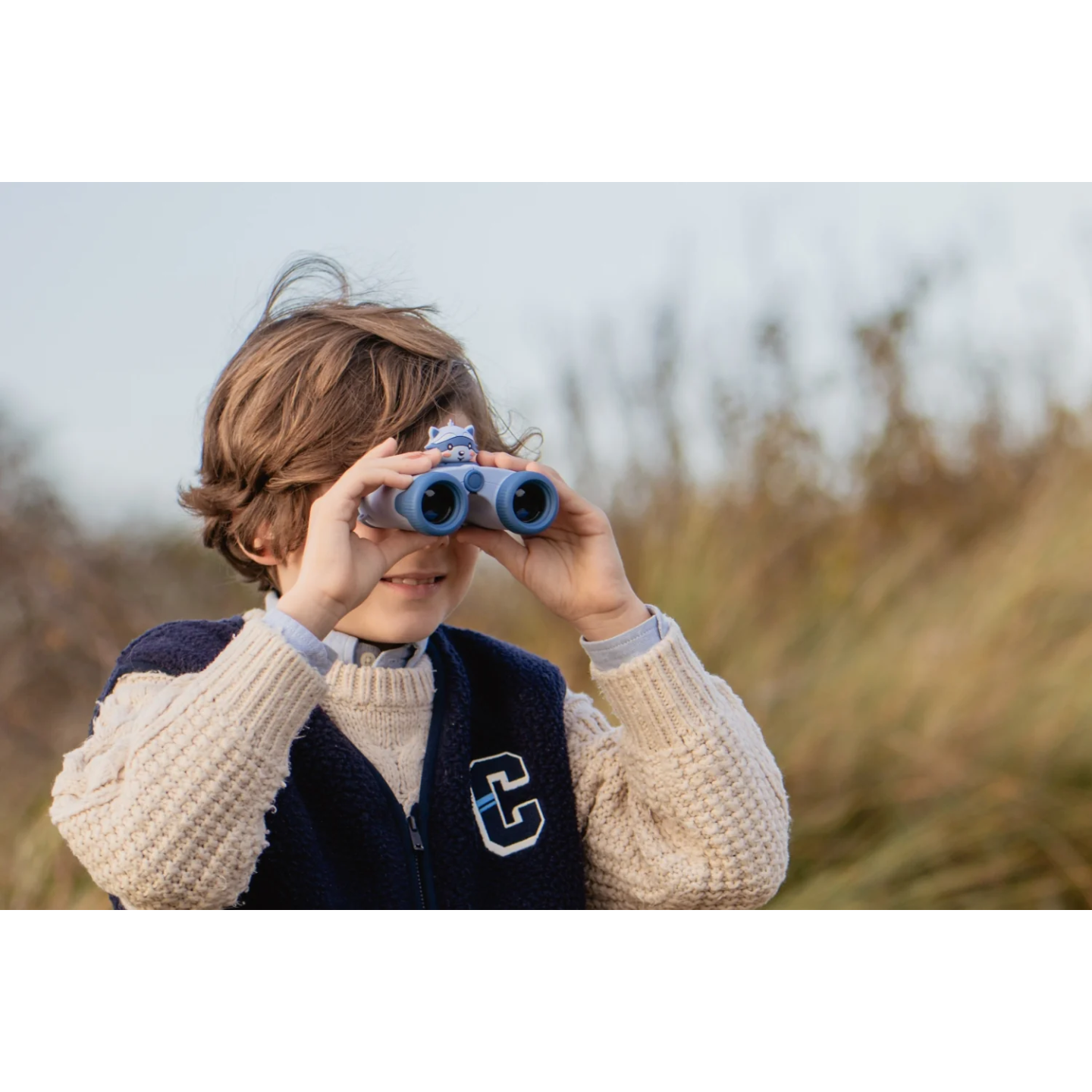 Zoo Eyes Prismáticos Infantiles con Aumento 8x - Mapache