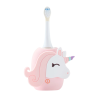 Cepillo de Dientes Eléctrico Infantil Sónico Recargable - Unicornio