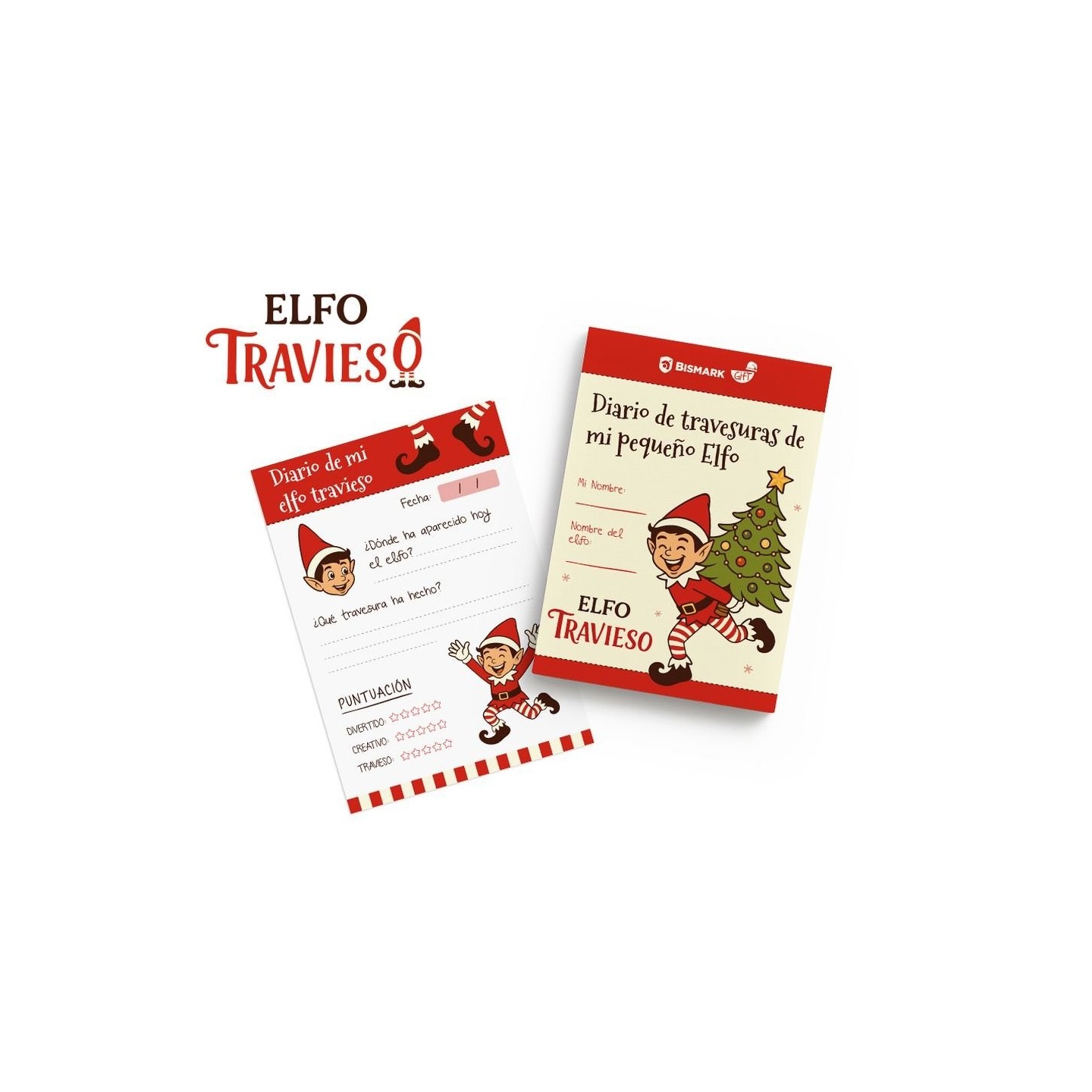 Elfo Travieso – Cuaderno A5 de 50 Hojas