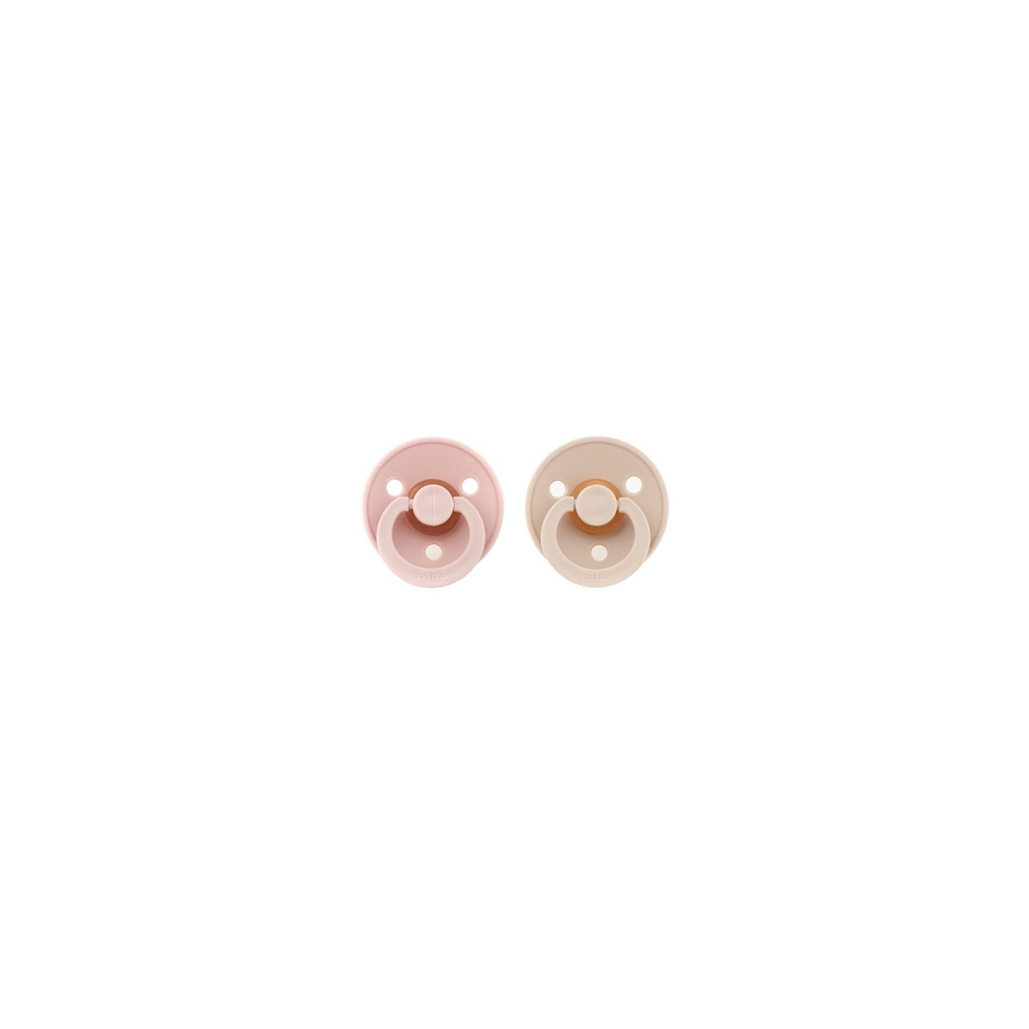 Chupetes BIBS Colour Pack 2 Blush/Vanilla