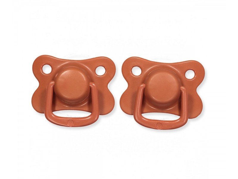 Chupetes Filibabba Moments Pack 2 Rust +6 Meses