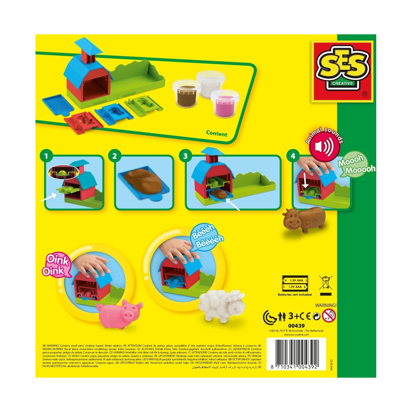 Granja de Plastilina con Sonidos