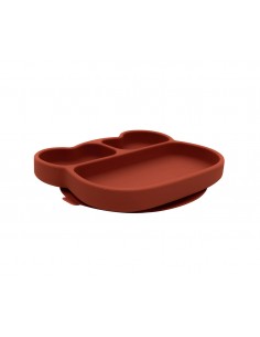 Plato Ventosa Oso Teja 2