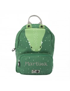 Mochila Personalizable Trixie Cocodrilo 2