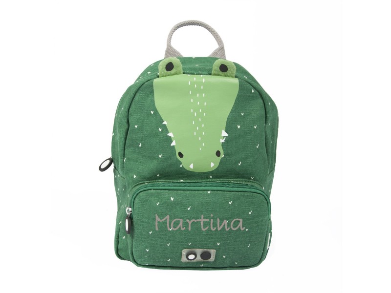 Mochila Personalizable Trixie Cocodrilo