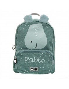 Mochila Personalizable Trixie Hipopótamo 2