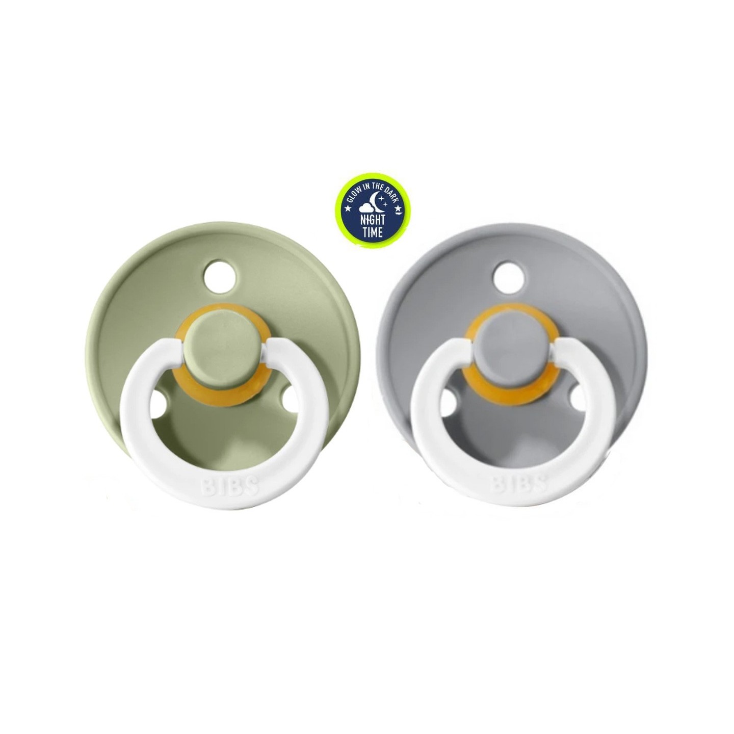 Chupetes BIBS Colour Pack 2 Nocturna Sage/Cloud