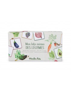 Loto - Memo de las Hortalizas El Jardín