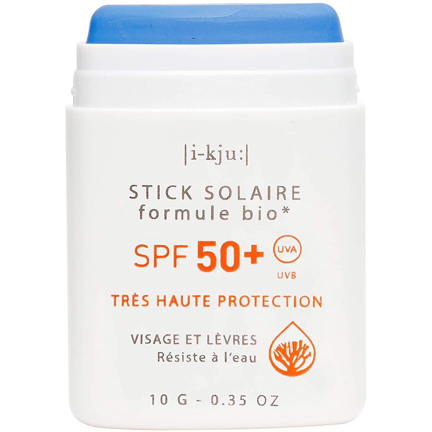 EQ Protector Solar Facial en Stick SPF50+ Azul