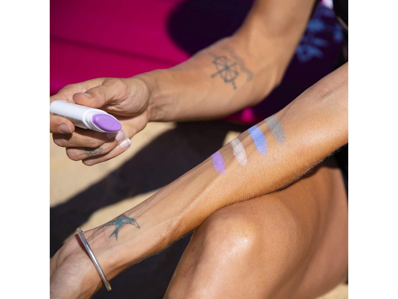 EQ Protector Solar Facial en Stick SPF50+ Lila