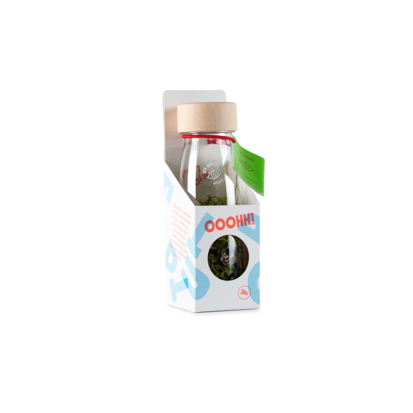 Botella Sensorial Spy La Jungla