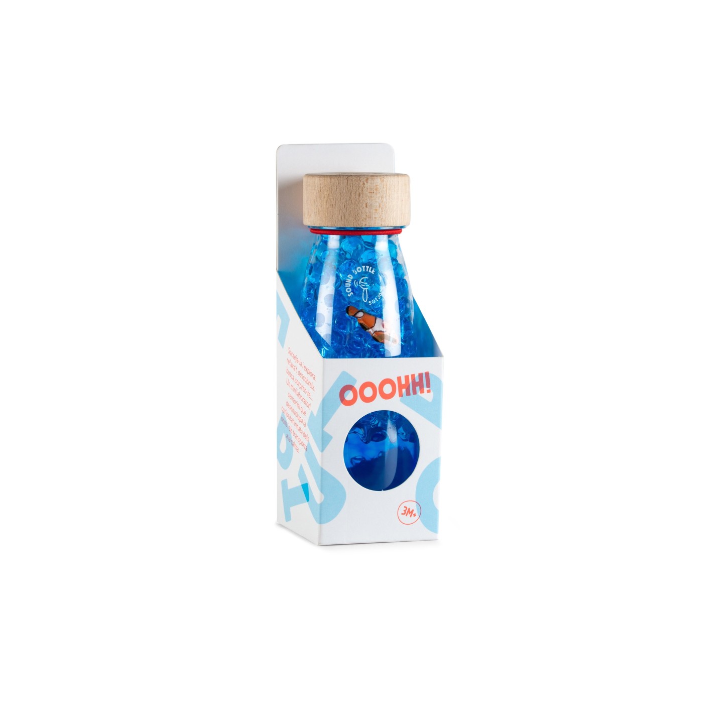 Botella Sensorial Sonido Pez Payaso