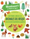 Mi primer libro Animales del Bosque con Pegatinas - Montessori