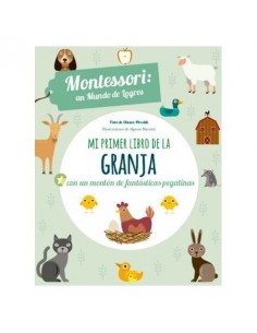 Mi primer libro de la Granja con Pegatinas - Montessori