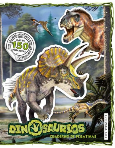 Dinosaurios Cuaderno de Pegatinas