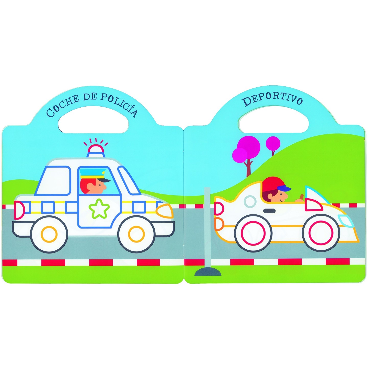 Pinta y Pega Coches
