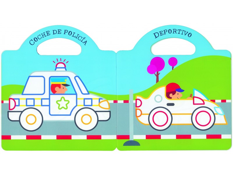 Pinta y Pega Coches