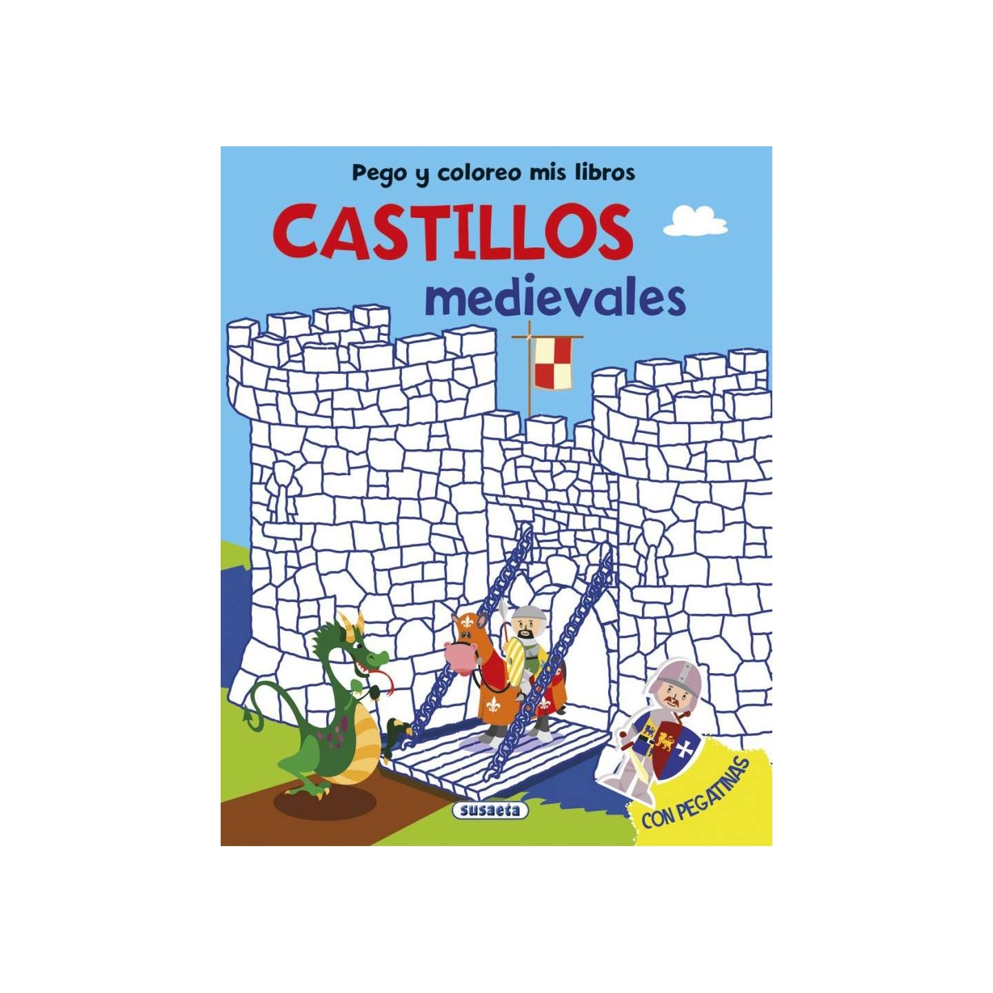 Pego y Coloreo mis libros - Castillos Medievales