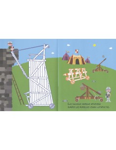 Pego y Coloreo mis libros - Castillos Medievales 2