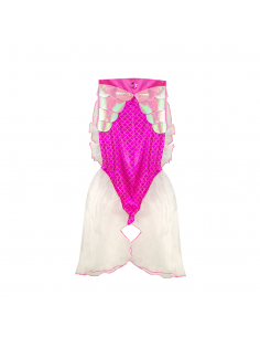 Set de Falda y Diadema Sirena Rosa 5-6 Años 2