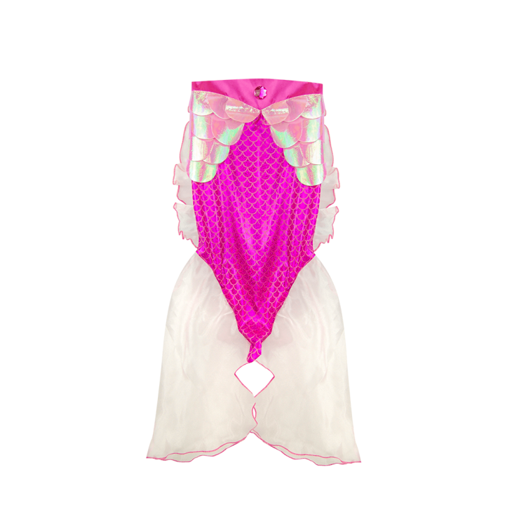 Set de Falda y Diadema Sirena Rosa 5-6 Años