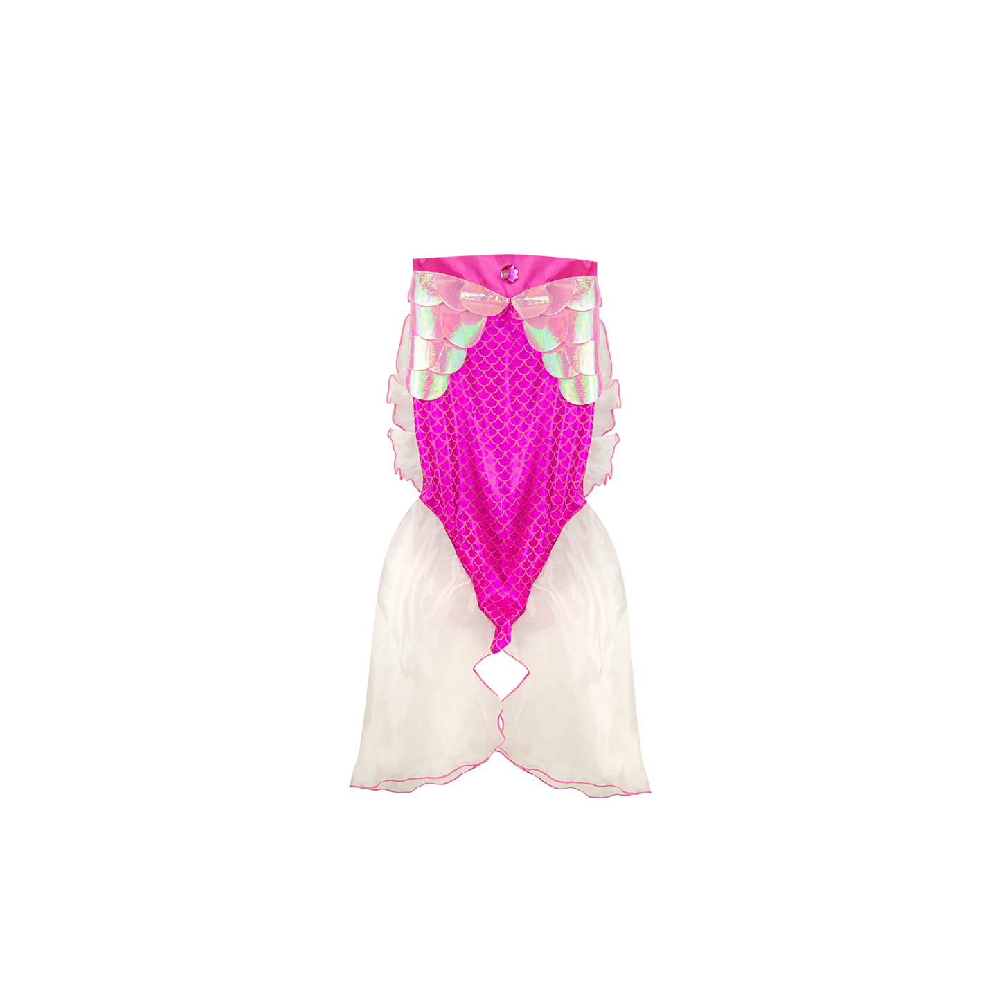Set de Falda y Diadema Sirena Rosa 5-6 Años